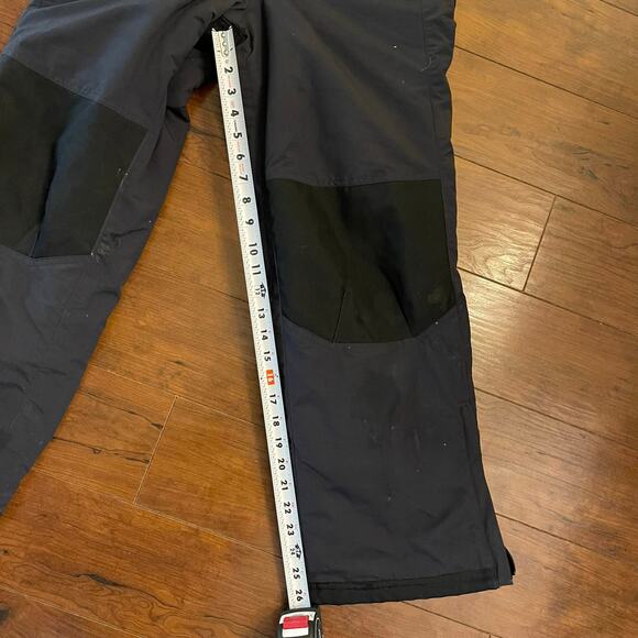 Kids LL Bean Cold Buster Snow Pants Bibs Overalls Blue Size 12 - Picture 9 of 12